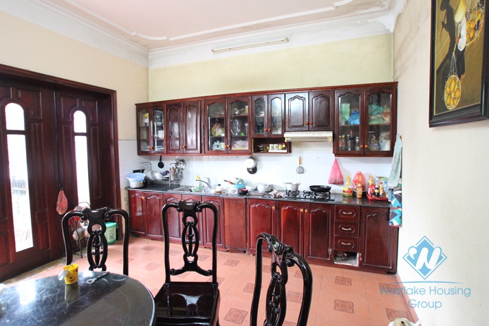 Furnished house available for rent on Au Co street, Tay Ho, Hanoi